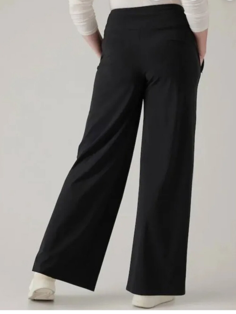Athleta Cosmic Black Pants SIZE 8 - Picture 3 of 8